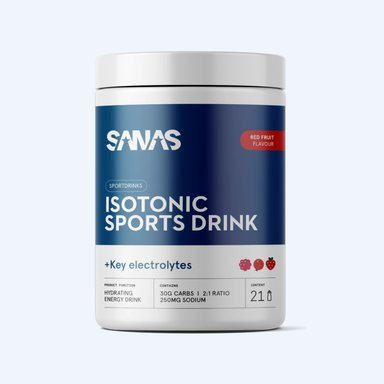 Sanas Sportdrank Rood Fruit (735g) - Sanas - Rood fruit