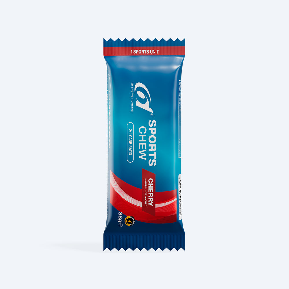 6d Sports Chew Kersen (10 x 38g) - 6D - Kersen