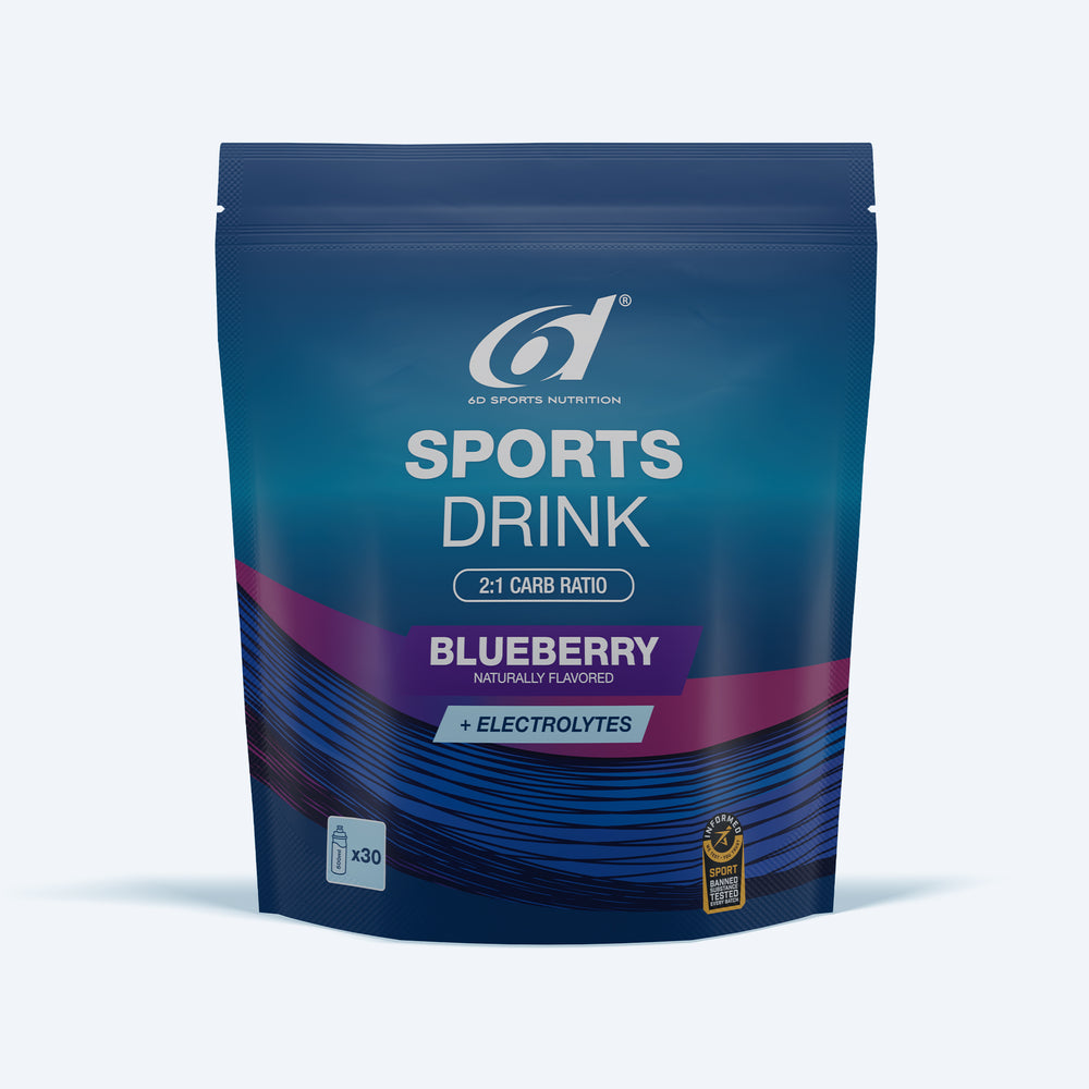 6d Sportdrank 2:1 Bosbes (1 kg) - 6D - Bosbes