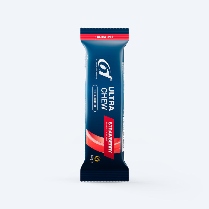 6d Ultra Chew Aardbeien (6 x 60g) - 6D - Aardbeien