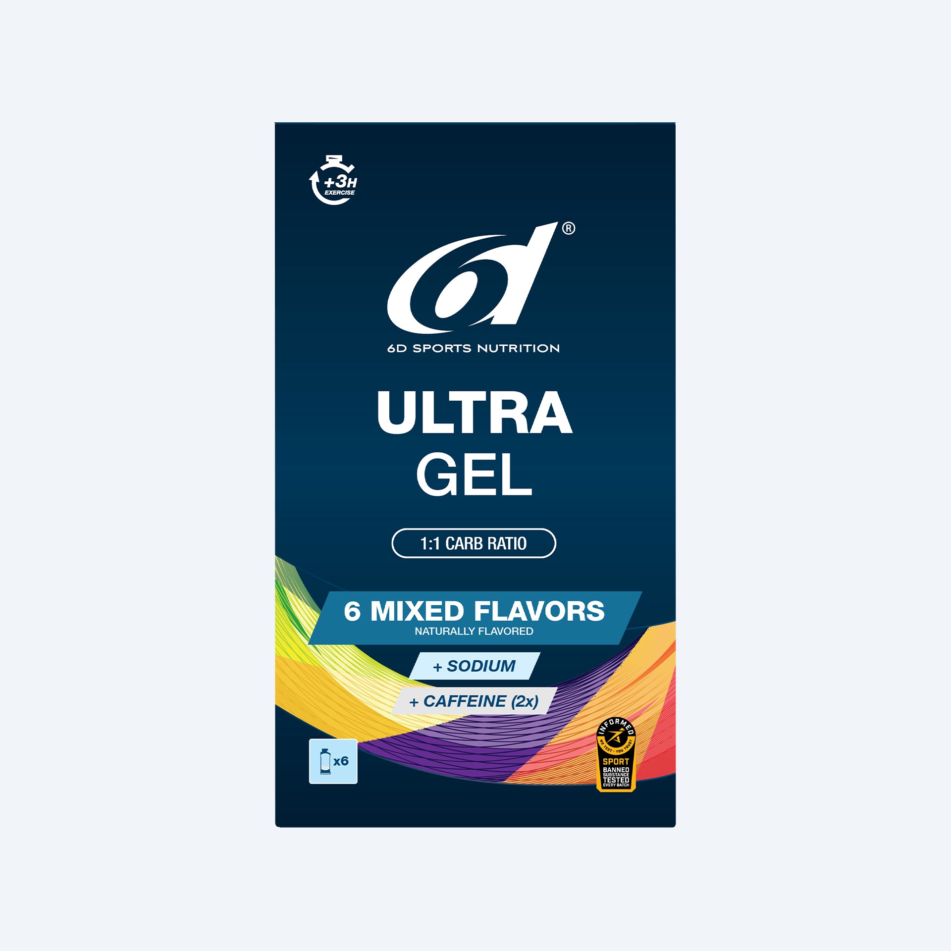 6d Gel Ultra Mix (6 x 70ml) - 6D - Mix