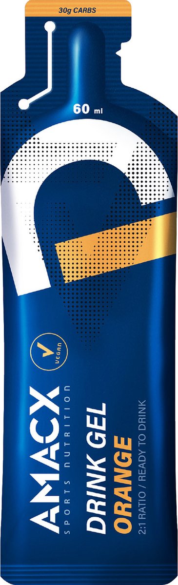 Amacx Drinkgel Energy-line Sinaasappel (12 x 60ml) - Amacx - Sinaasappel
