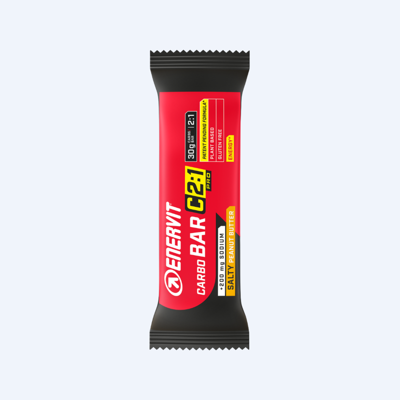 Enervit Carbo Bar 2:1 Gezouten Pindakaas (12 x 45g) - Enervit - Gezouten pindakaas