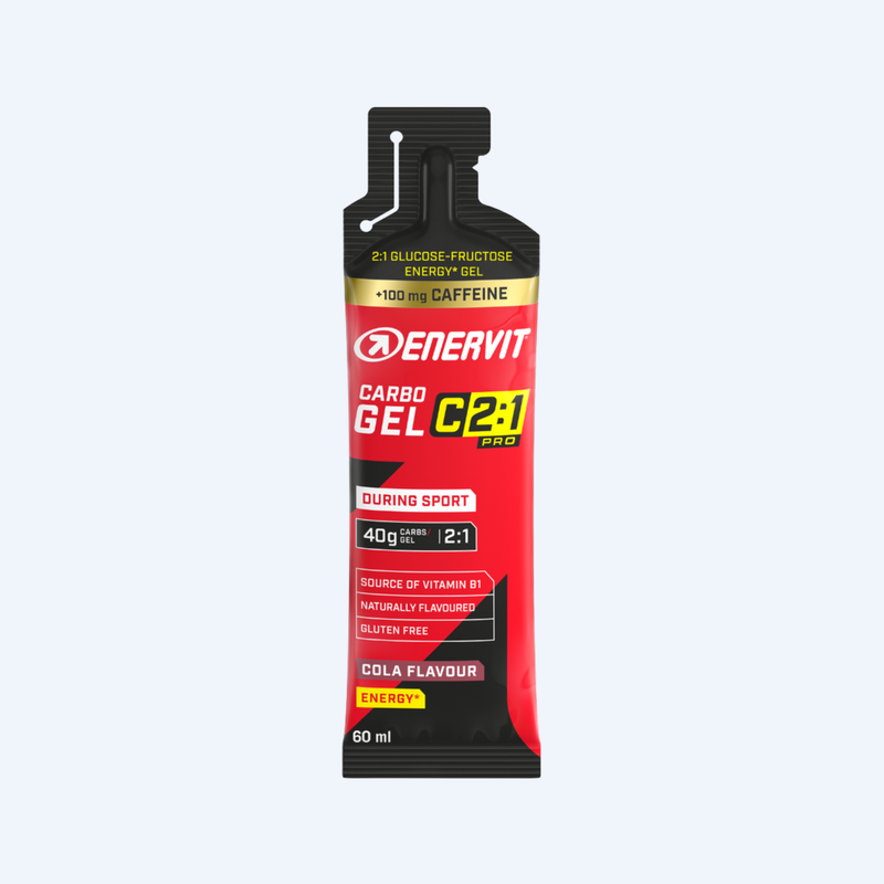 Enervit Carbo Gel C2:1 Cola (6 x 60ml) - Enervit - Cola