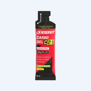 Enervit Carbo Gel C2:1 Limoen (6 x 60ml) - Enervit - Limoen