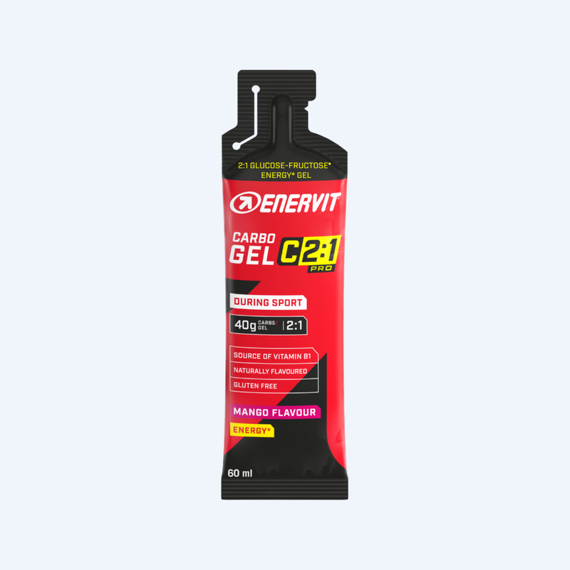 Enervit Carbo Gel C2:1 Mango (6 x 60ml) - Enervit - Mango