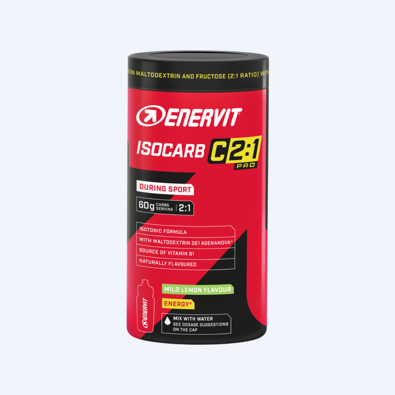 Enervit Isocarb Sportdrank C2:1 Limoen (650g) - Enervit - Limoen