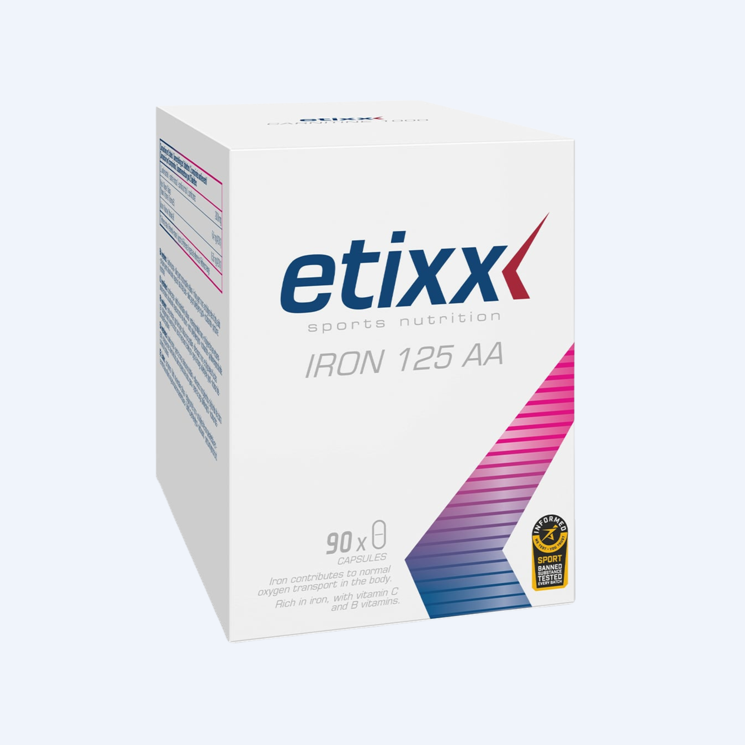 Etixx Iron 125 Aa (90 tabs) - Etixx