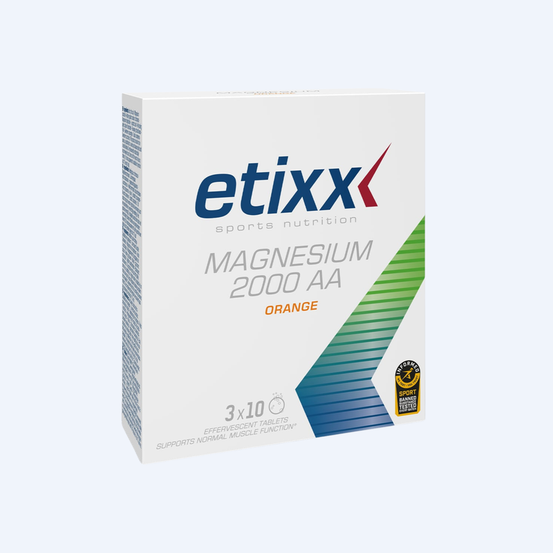 Etixx Magnesium 2000 aa 3x10 eff. t. - orange - Etixx - Sinaasappel