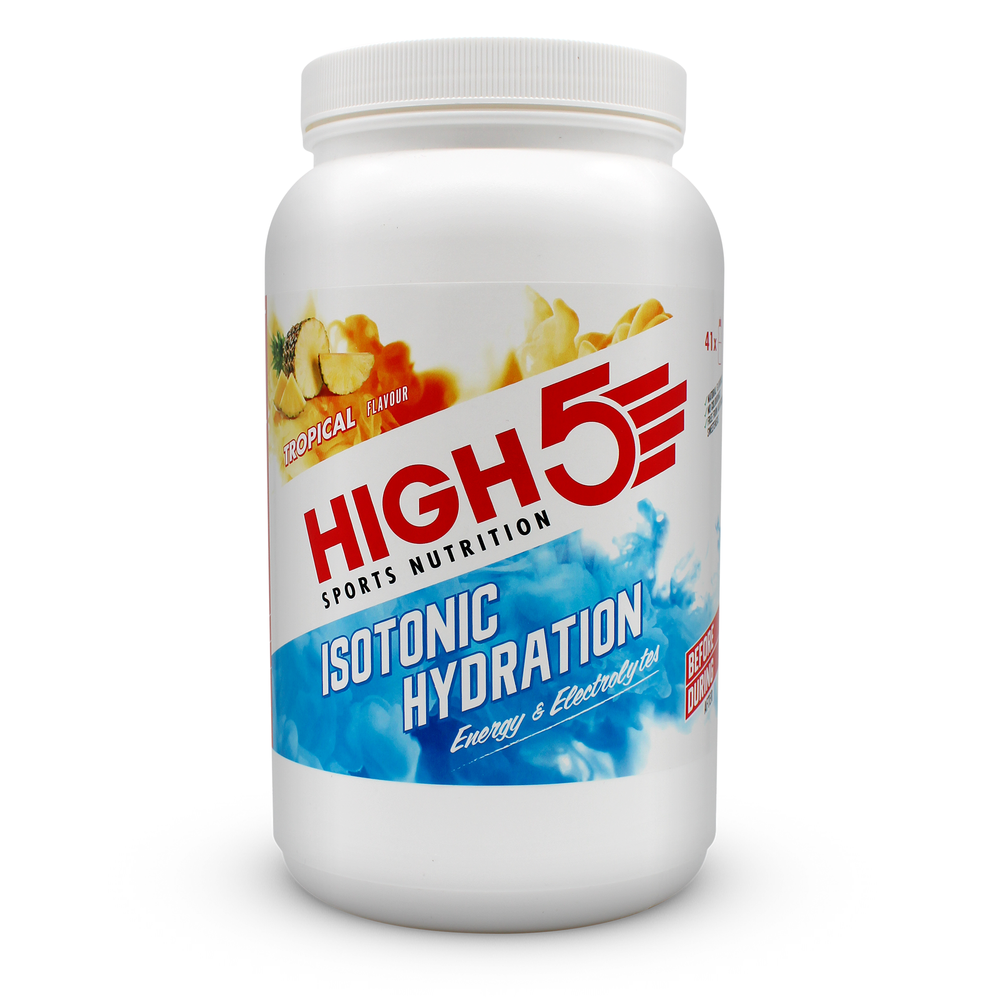 High5 Isotonische Sportdrank Isotonic Hydration Tropical (1,23kg) - High5 - Tropical