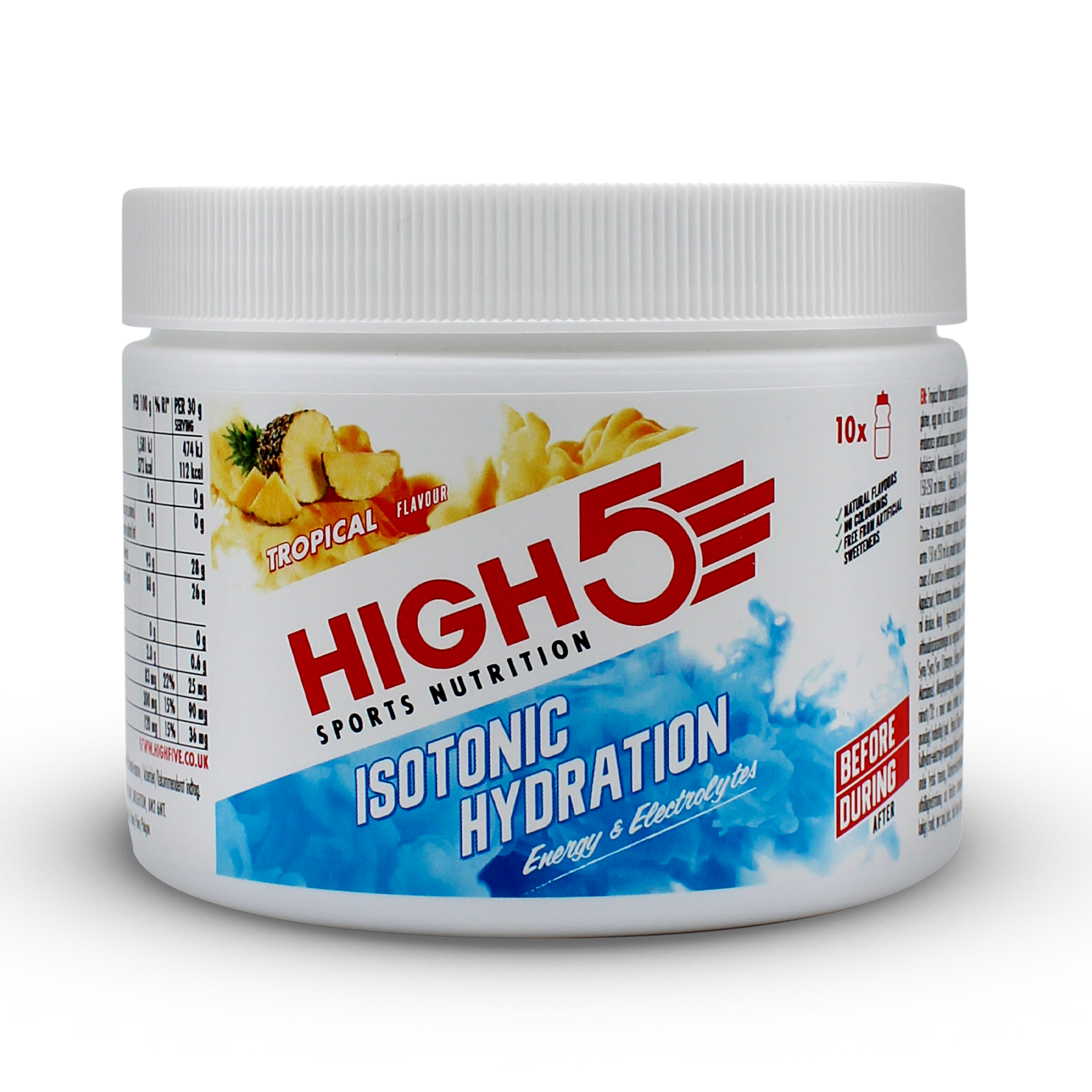 High5 Isotonische Sportdrank Isotonic Hydration Tropical (300g) - High5 - Tropical