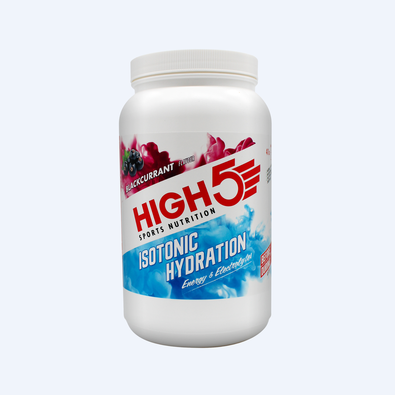 High5 Isotonische Sportdrank Isotonic Hydration Zwarte Bes (1,23kg) - High5 - Zwarte bes