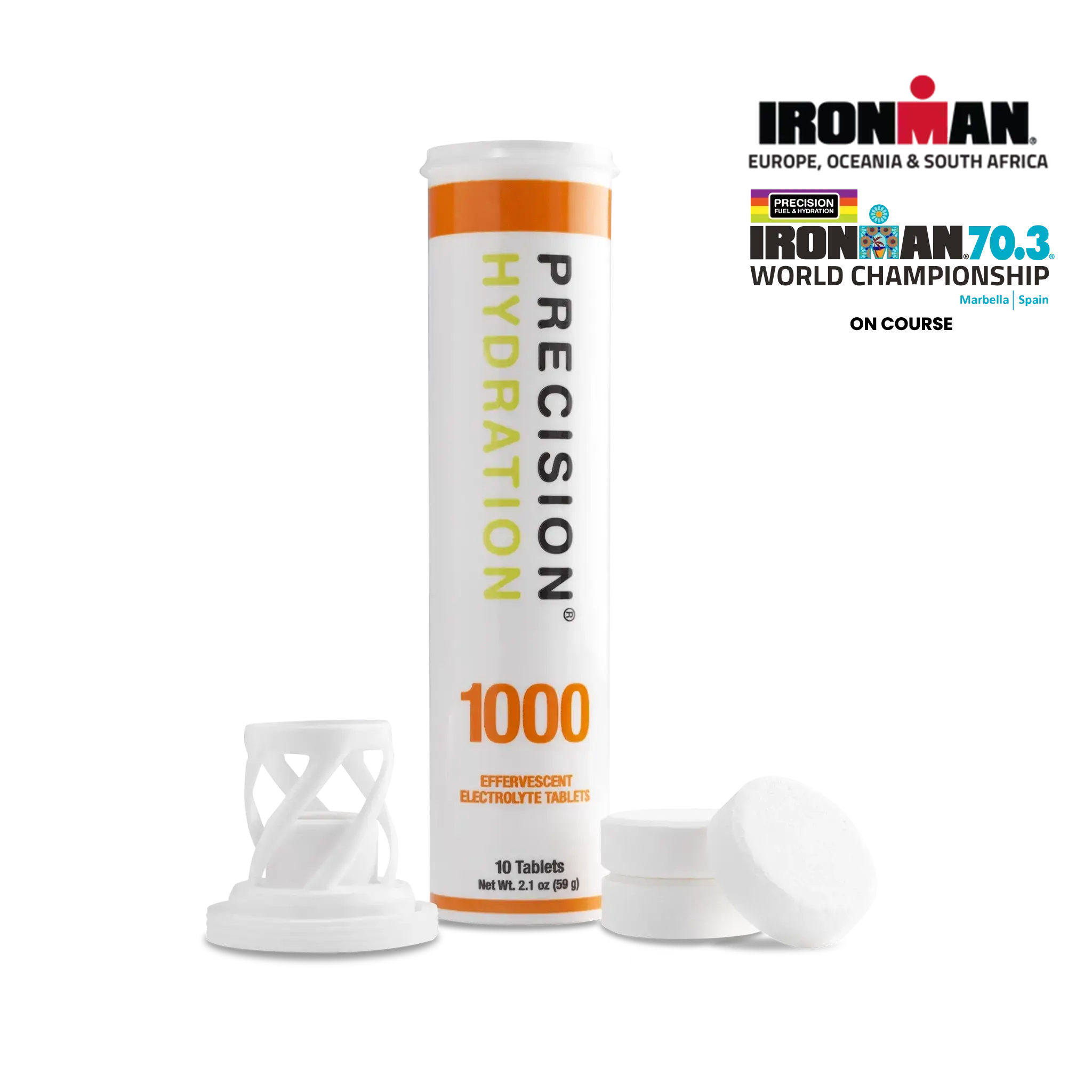 Precision Fuel & Hydration Elektrolyten Tube Ph 1000 Ironman (10 tabs) - Precision Fuel & Hydration - Neutraal