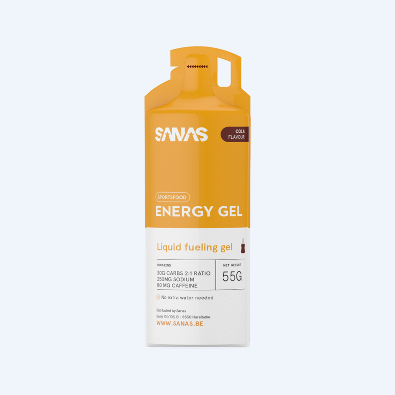 Sanas Energy Gel Caffeine Cola/koffie - Sanas - Cola - Koffie