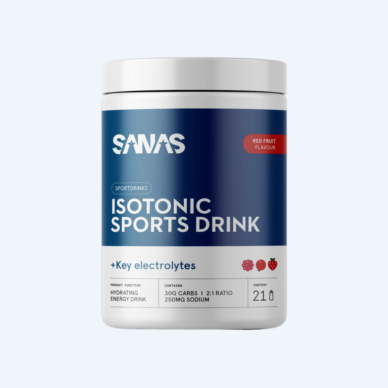 Sanas Isotonic Sports Drink Rood Fruit (735g) - Sanas - Rood fruit