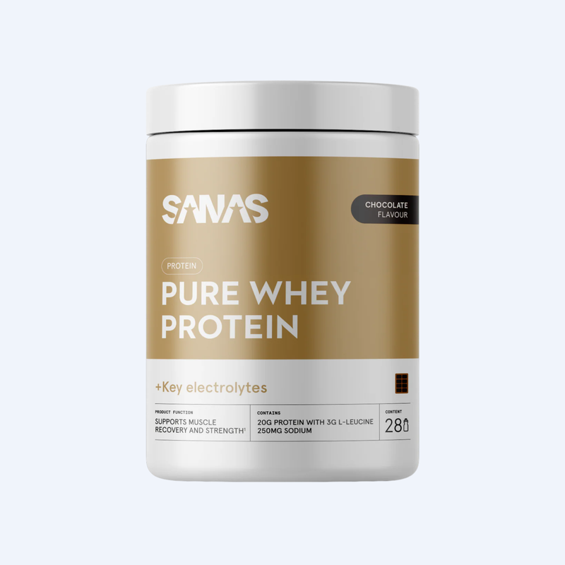 Sanas Pure Whey Protein Chocolade (700g) - Sanas - Chocolade