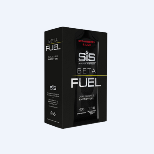 SiS Beta Fuel Aardbei en Limoen (Strawberry En Lime) Gel Pak 6x60ml - SIS - Aardbei - Limoen