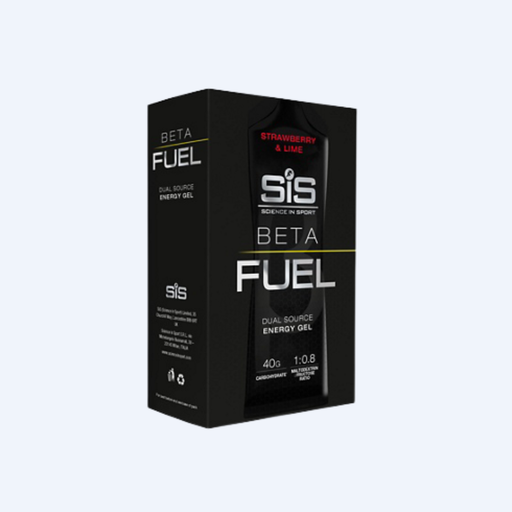 SiS Beta Fuel Aardbei en Limoen (Strawberry En Lime) Gel Pak 6x60ml - SIS - Aardbei - Limoen