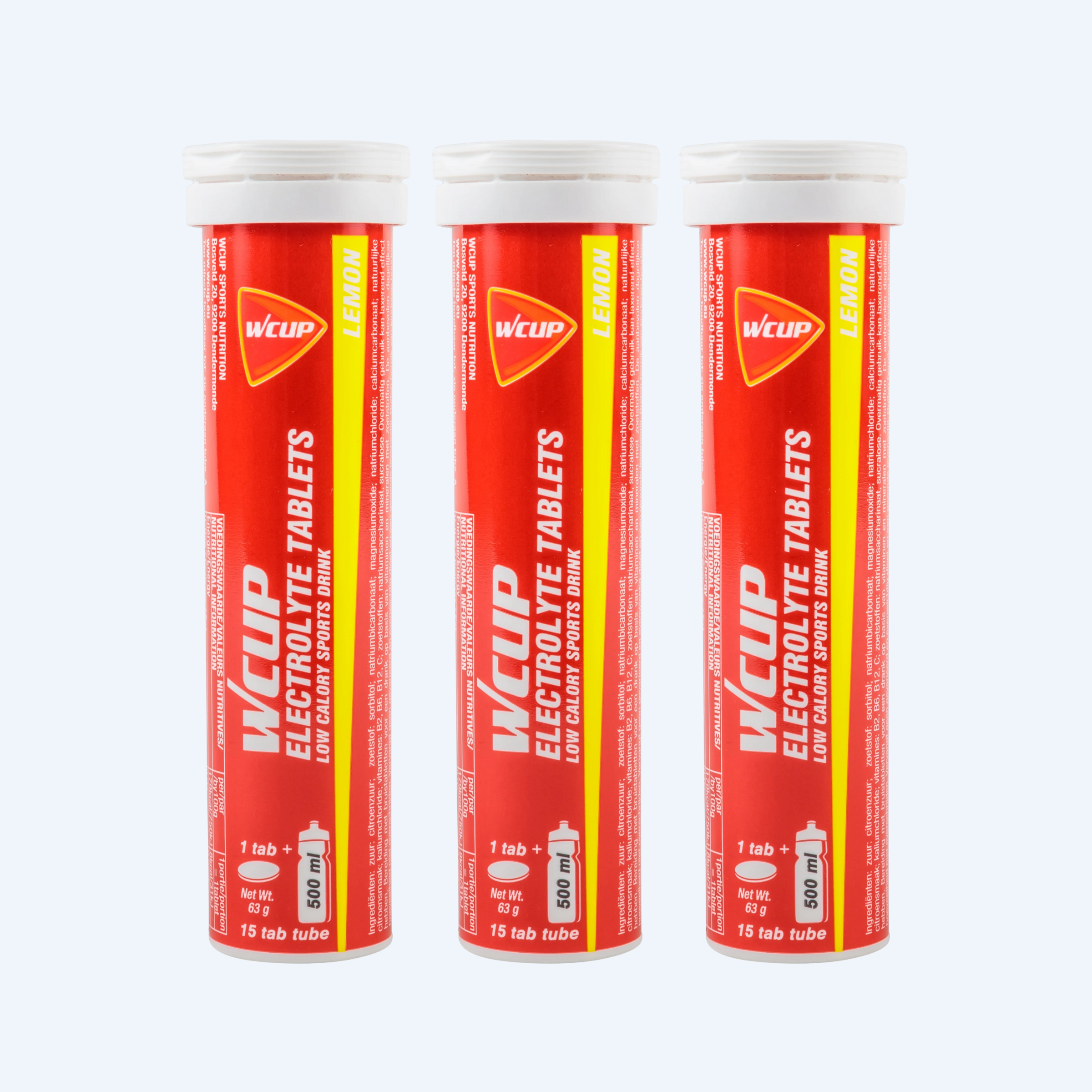 3x WCUP Electrolyte Tablet (3 x 12 tabs) - WCUP