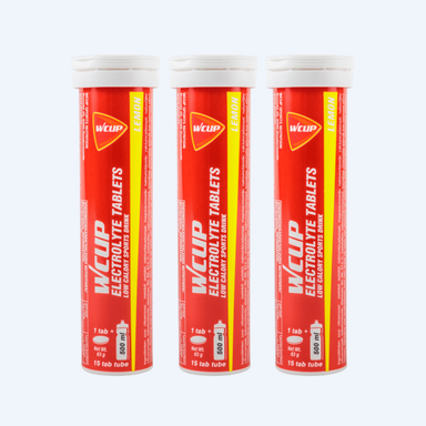 3x WCUP Electrolyte Tablet (3 x 12 tabs) - WCUP