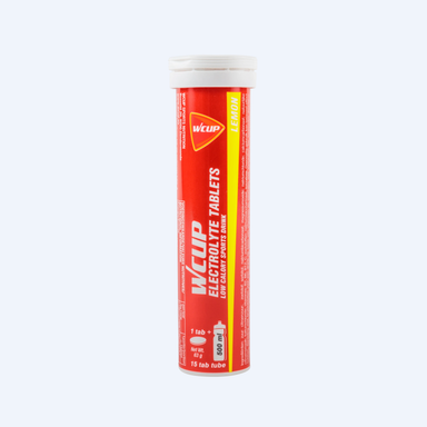 WCUP Electrolyte Tablet (15 tabletten per tube) - WCUP - Limoen