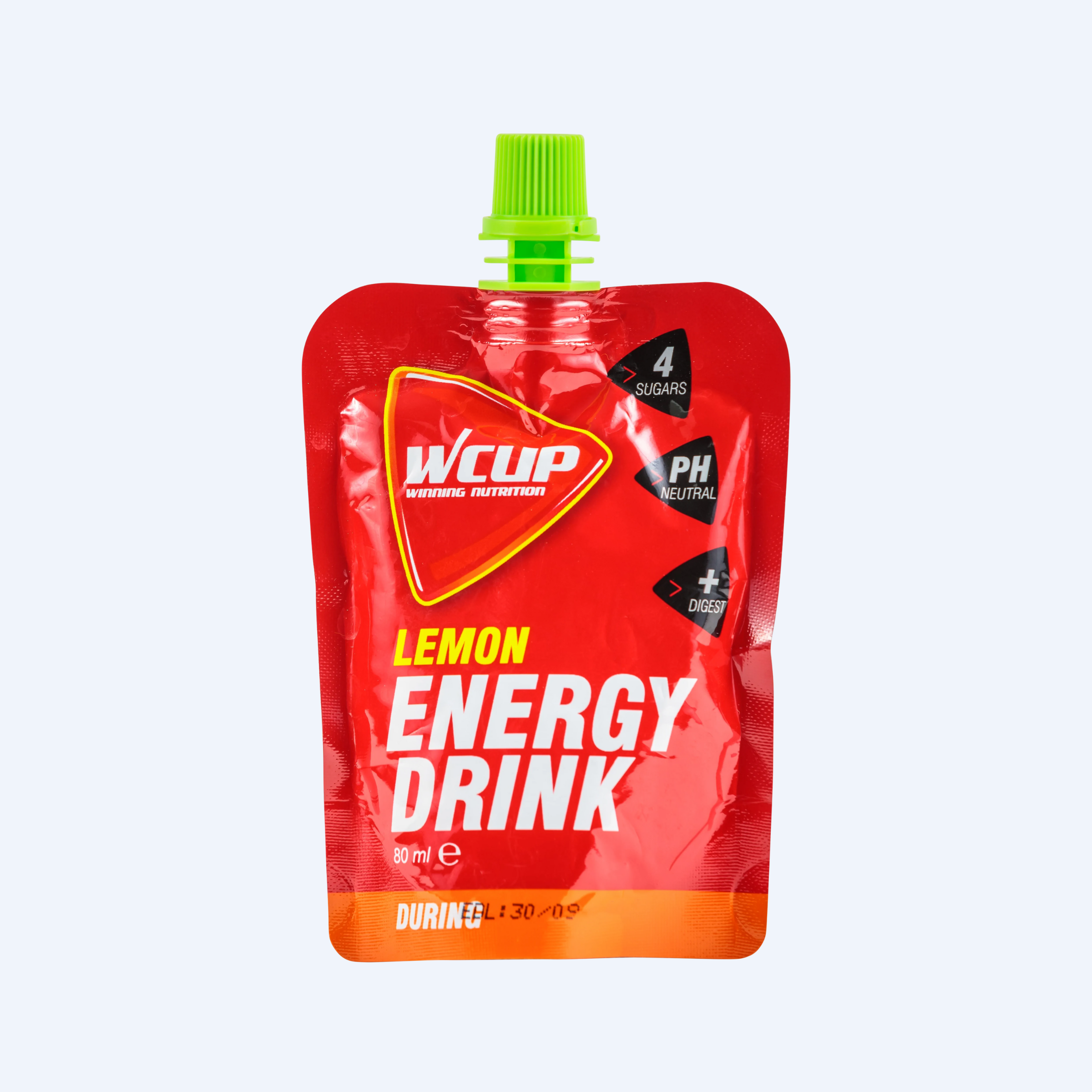 Wcup energy drink limoen (36 x 80ml) - WCUP - Limoen