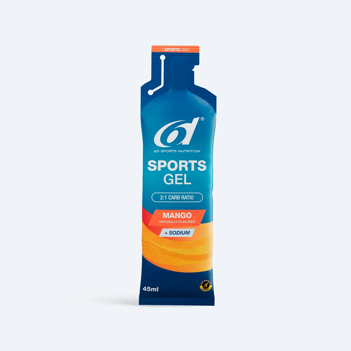 6d Gel Sports Mango (6 x 45ml)