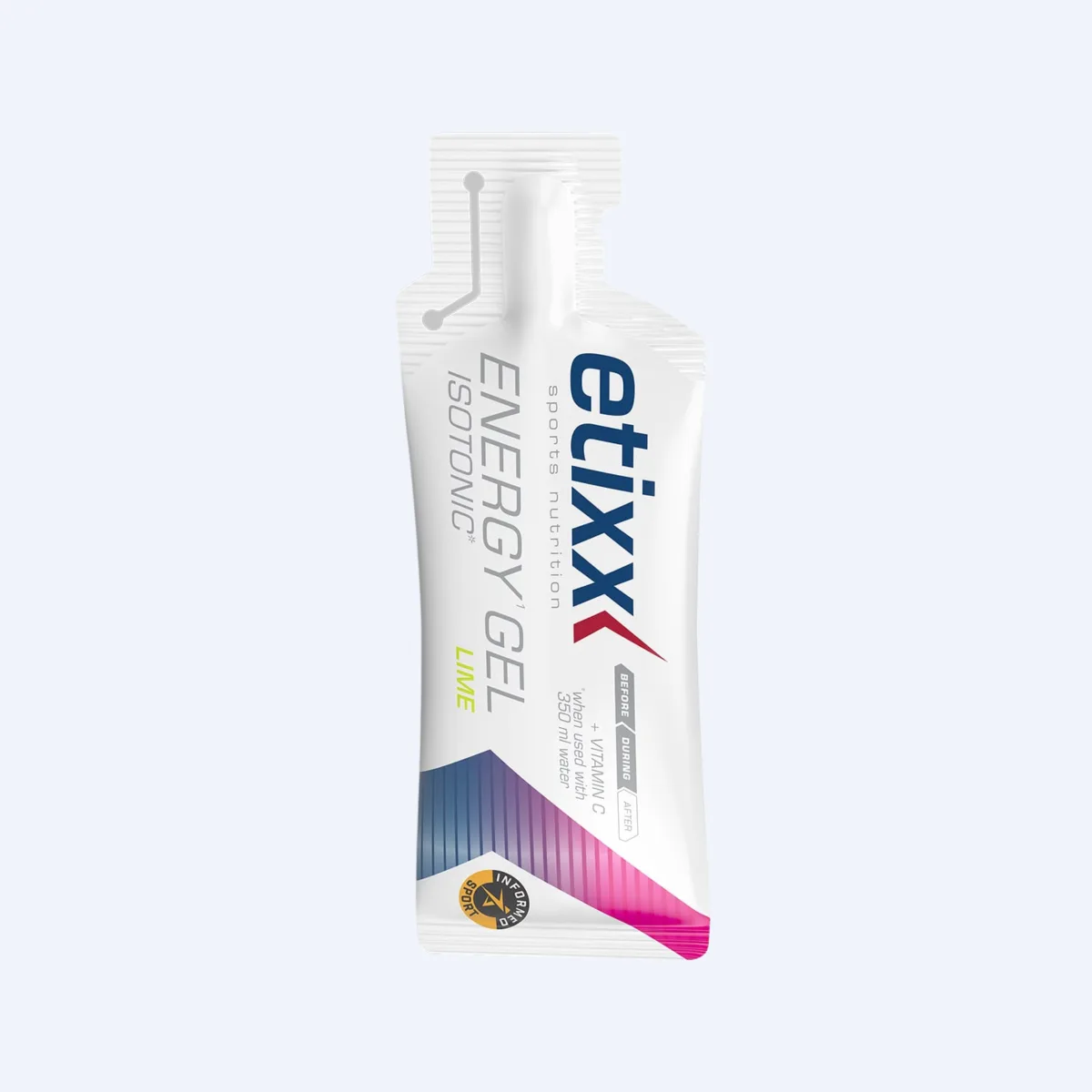 Etixx Isotonic Drink Energy Gel Citroen (12 x 40g)