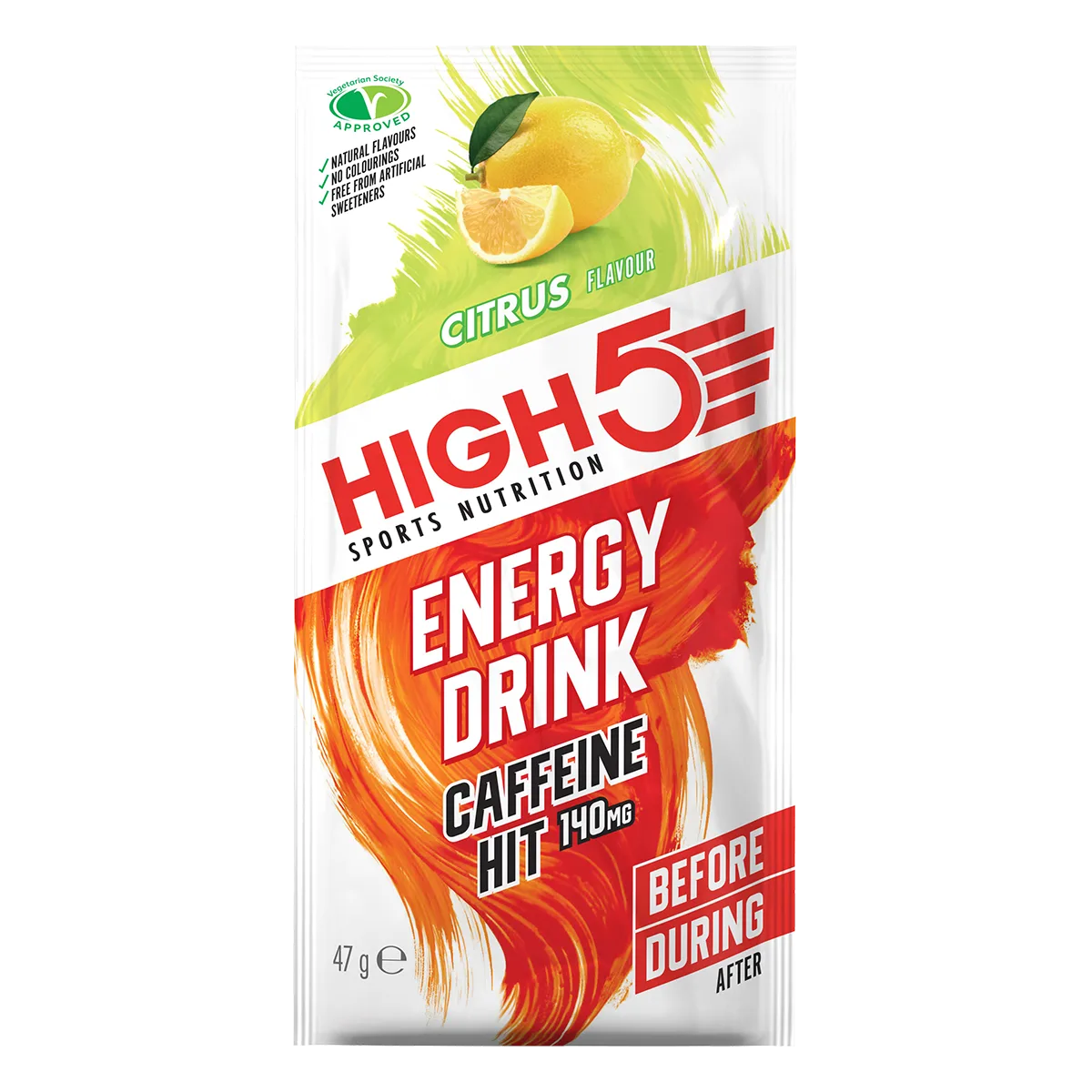 High5 Caffeineshot Energydrink With Caffeine Citroen (12 x 47g)
