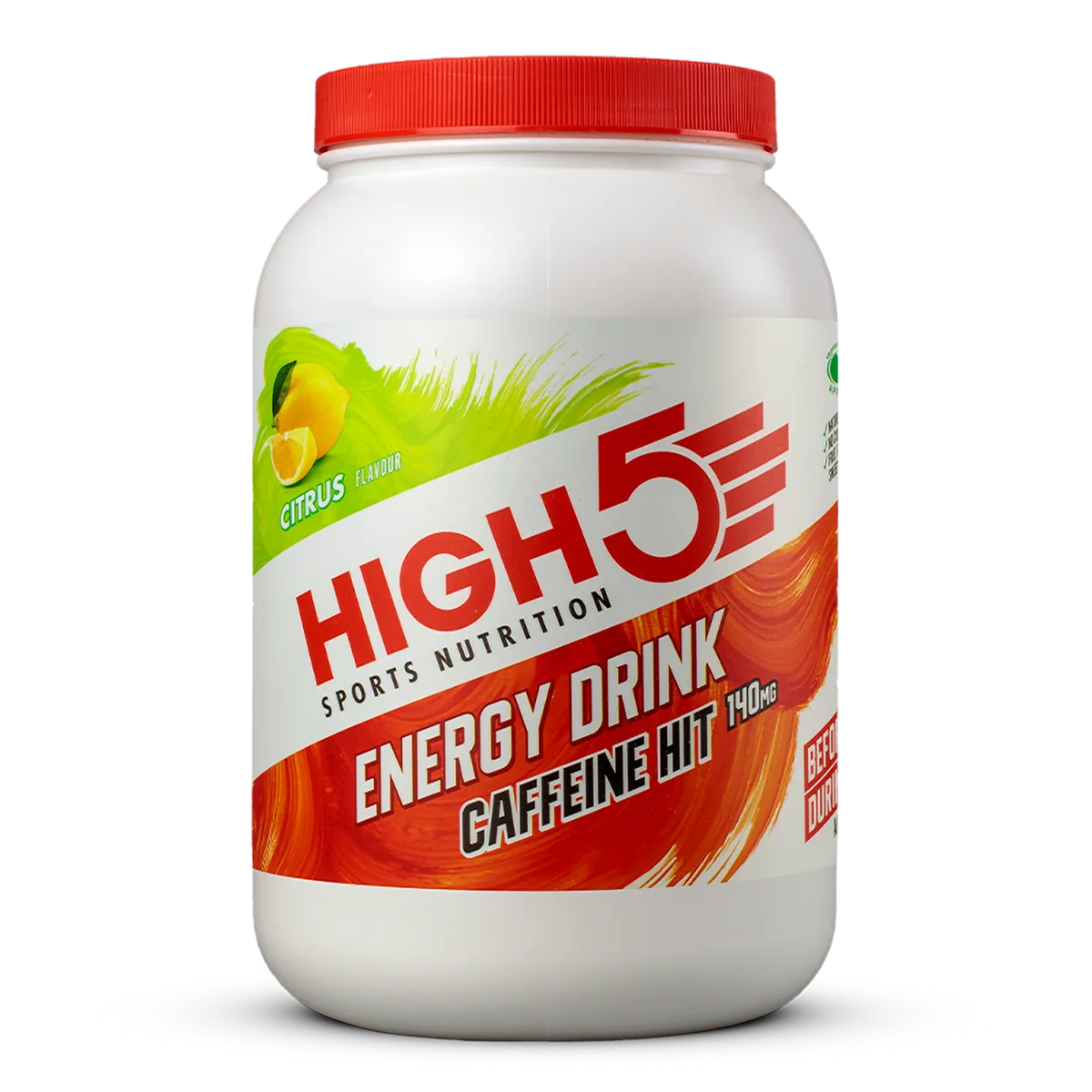 High5 Caffeineshot Energydrink With Caffeine Citroen (1,4kg) - Met Cafeïne