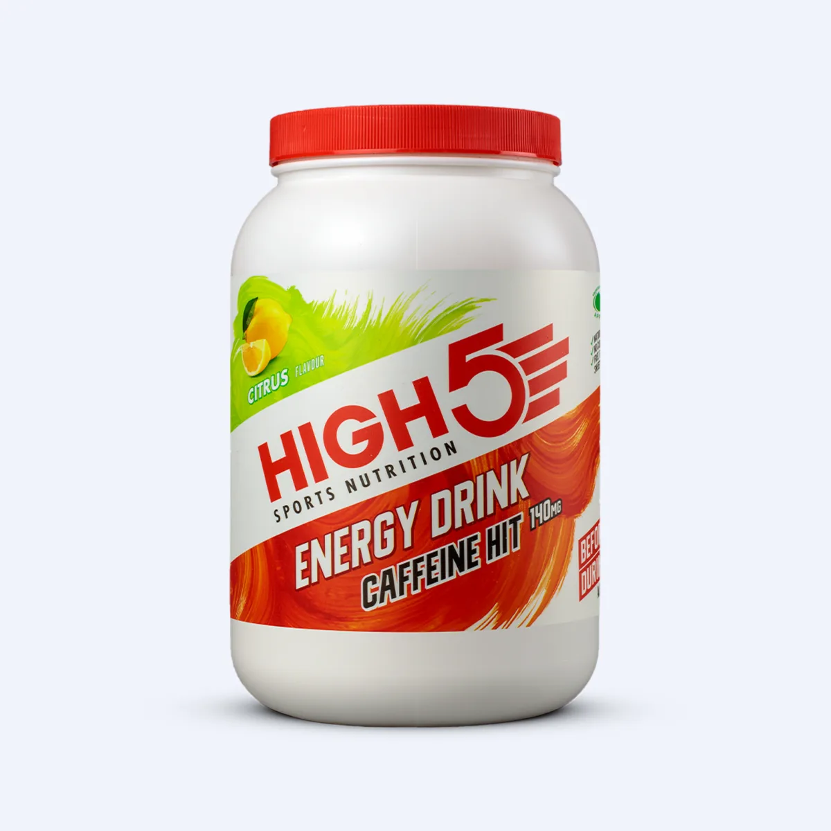 High5 Caffeineshot Energydrink With Caffeine Citroen (1,4kg) - Met Cafeïne
