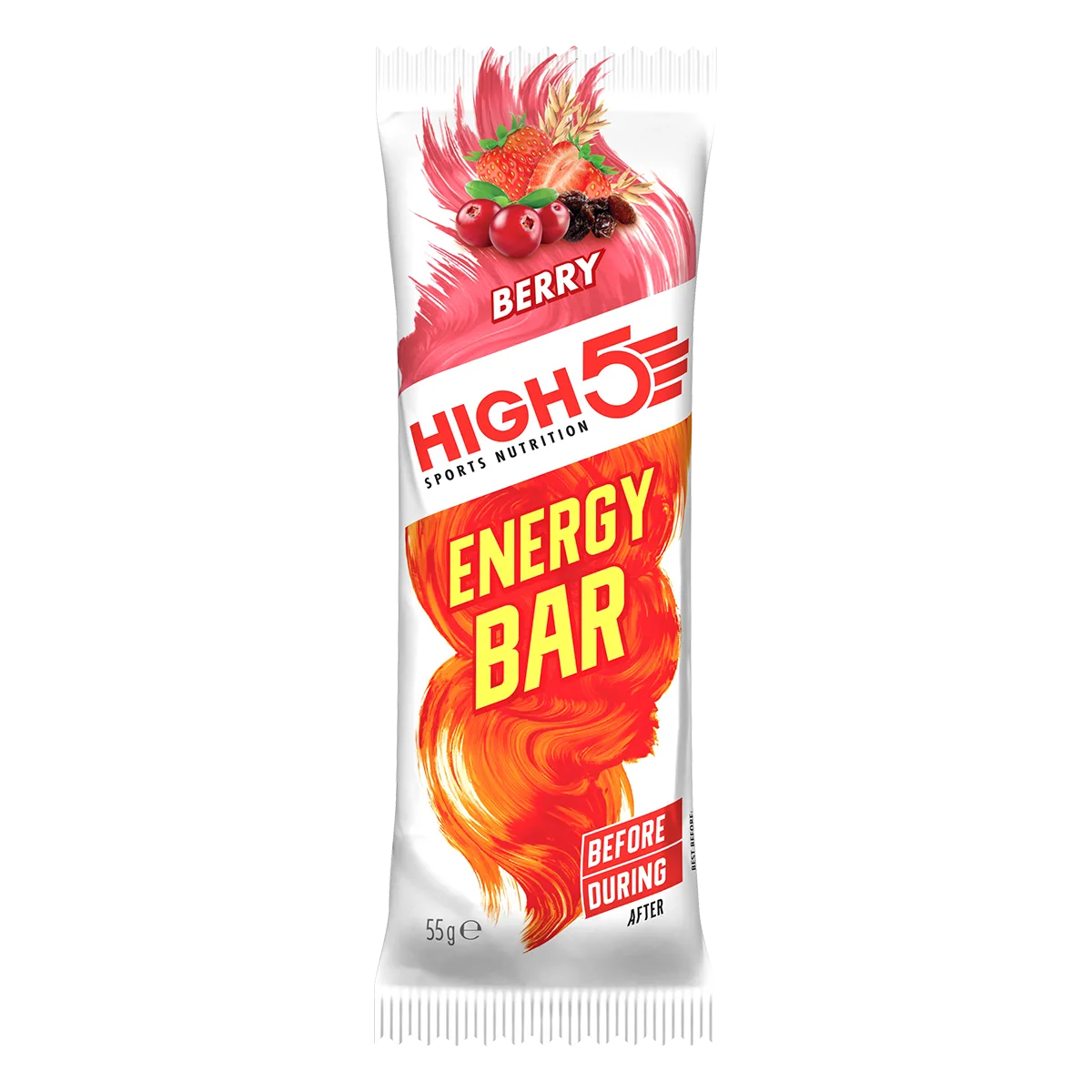 High5 Energy Bar Energybar Bessen (12 x 55g)