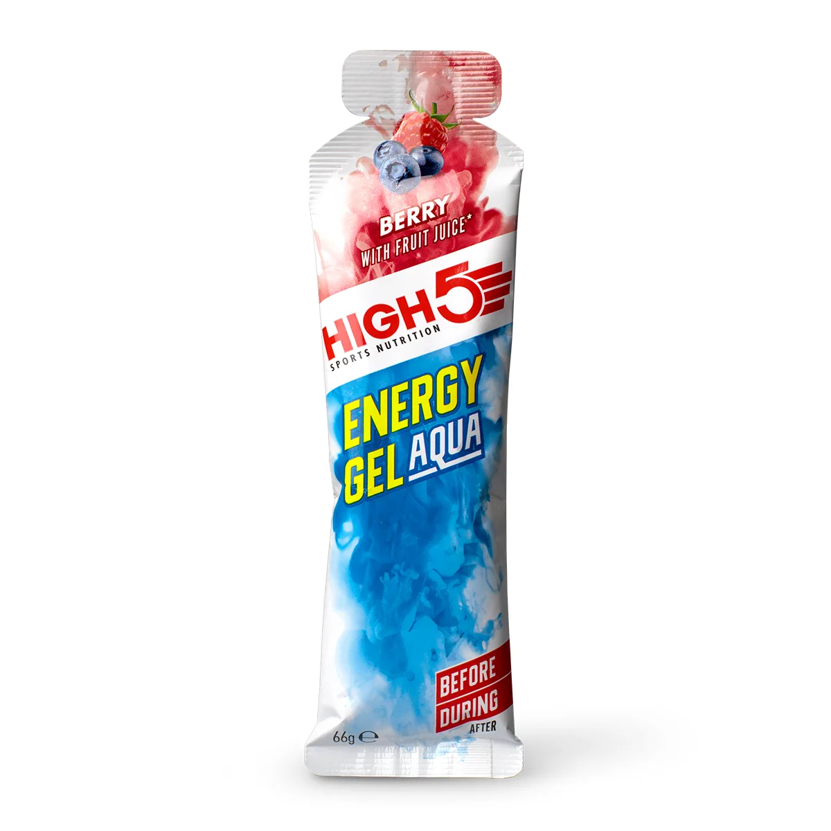 High5 Energy Gel Energygel Aqua Bessen (20 x 66g) - Met Cafeïne
