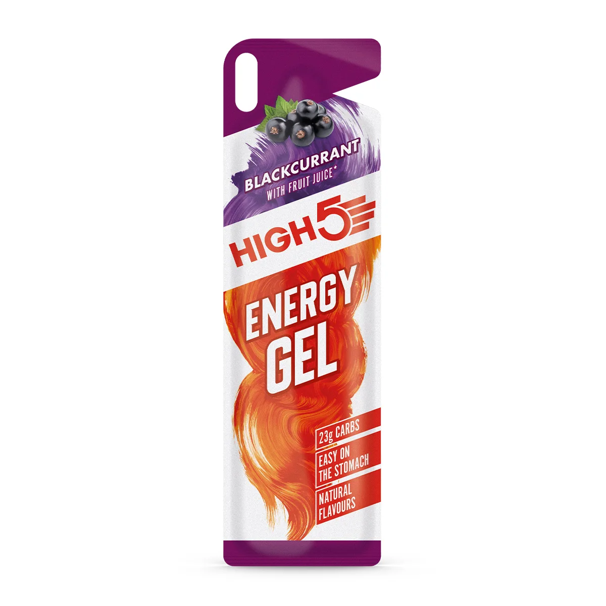 High5 Energy Gel Energygel Zwarte Bes (20 x 40g) - Met Cafeïne