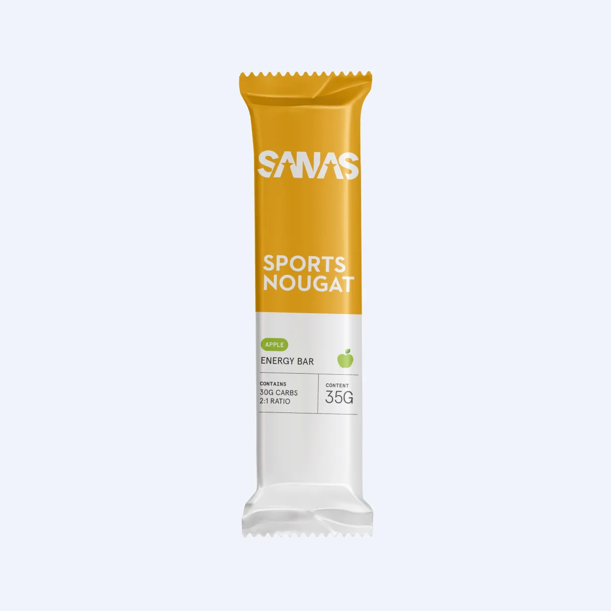 Sanas (sports) Nougat Bar Appel/vanille (36g)