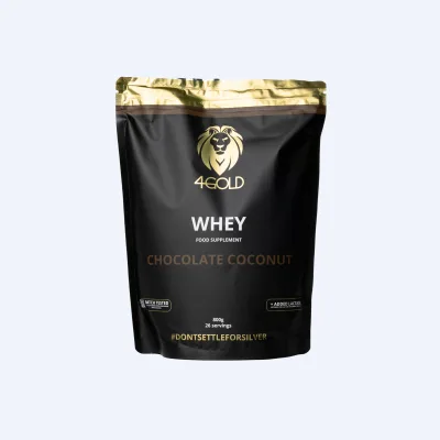 4gold Whey Chocolade/Kokos (800g - 26 servings)