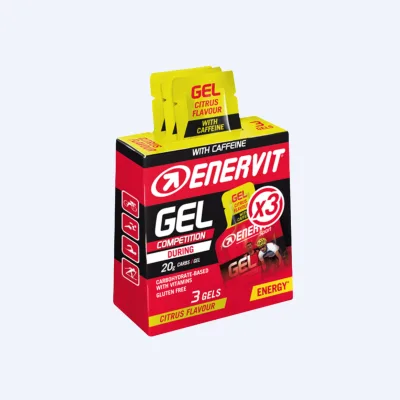 Enervit Gel Sport Citrus/koffie (3 x 25ml)