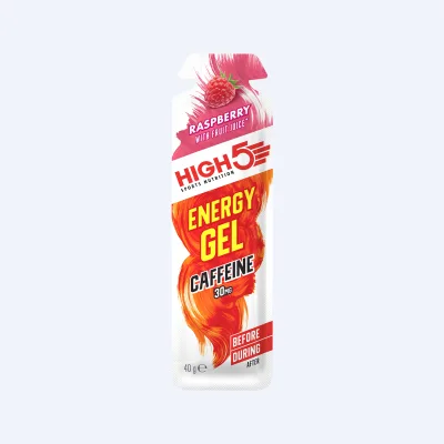 High5 Energy Gel Energygel Caffeine Framboos (20 x 40g)