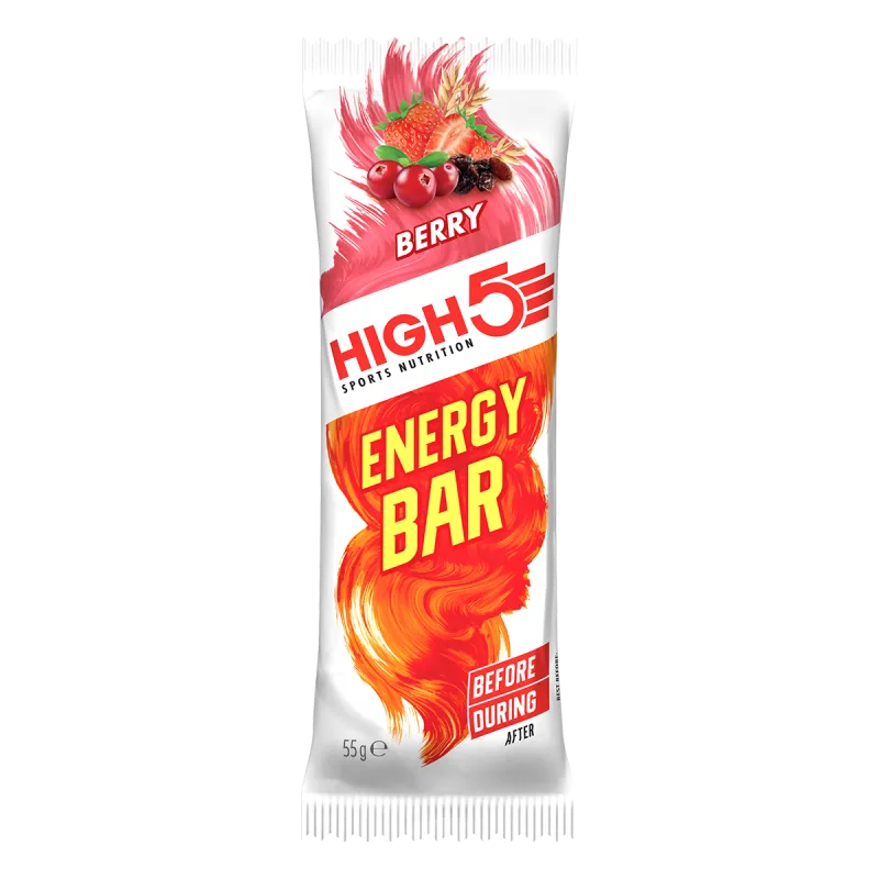 High5 Energy Bar Energybar Bessen (12 x 55g)