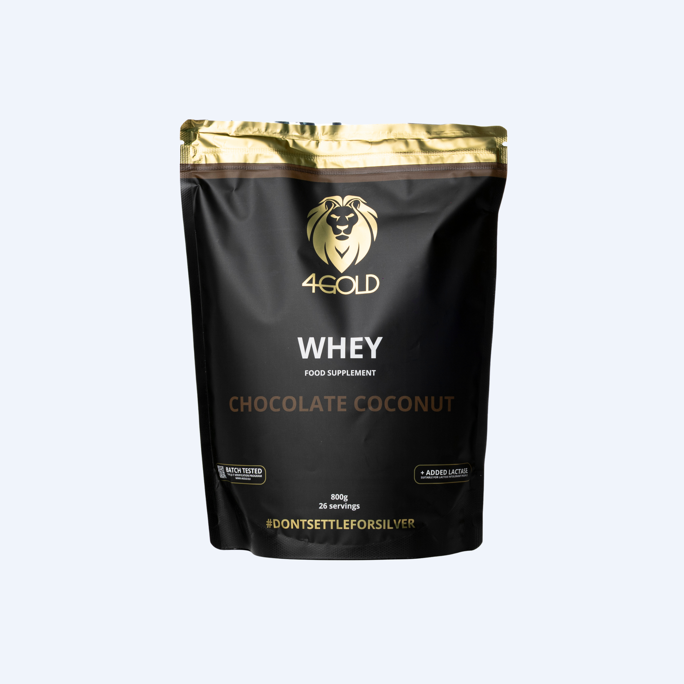 4gold Whey Chocolade/Kokos (800g - 26 servings)