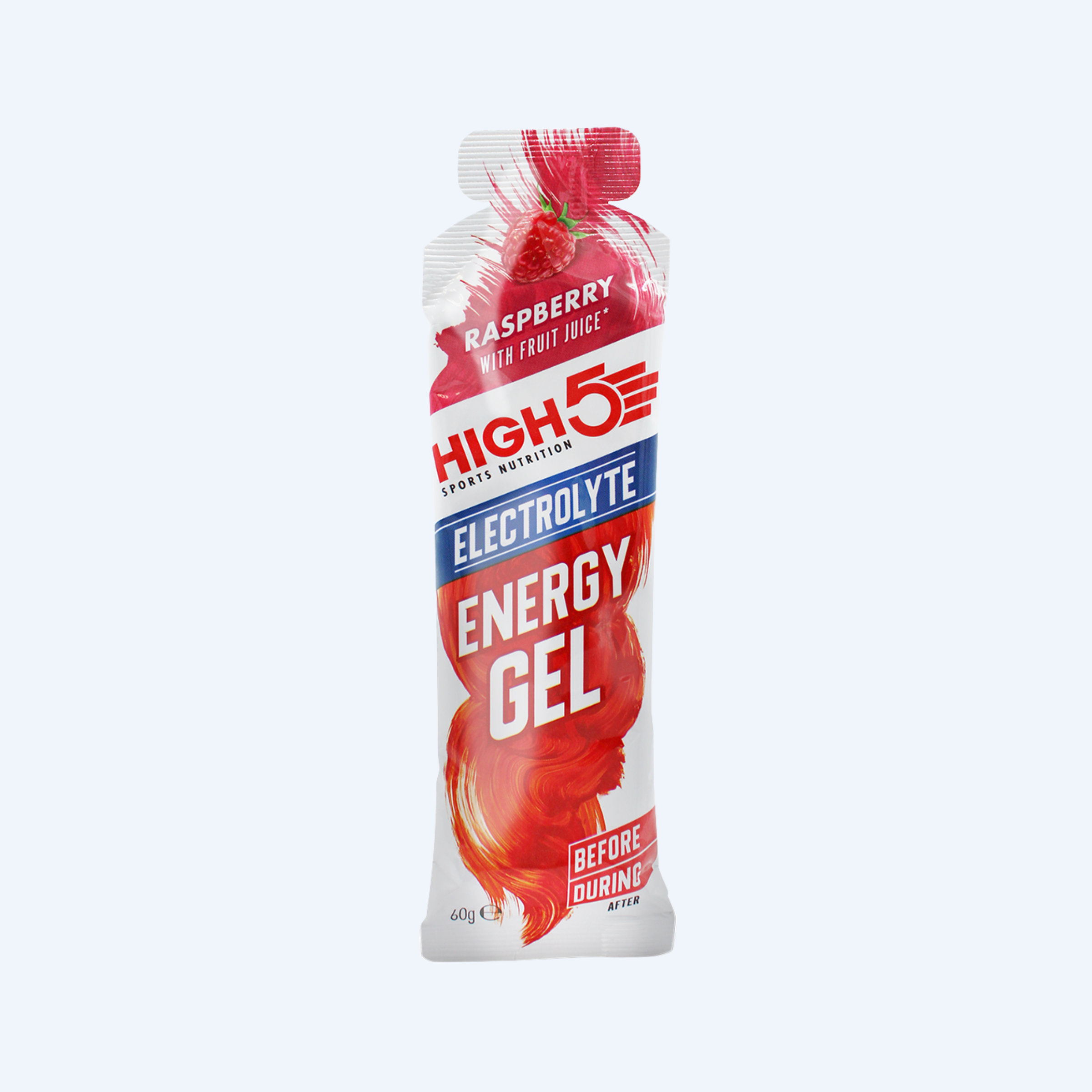 High5 Energy Gel Electrolyte Framboos (60g)