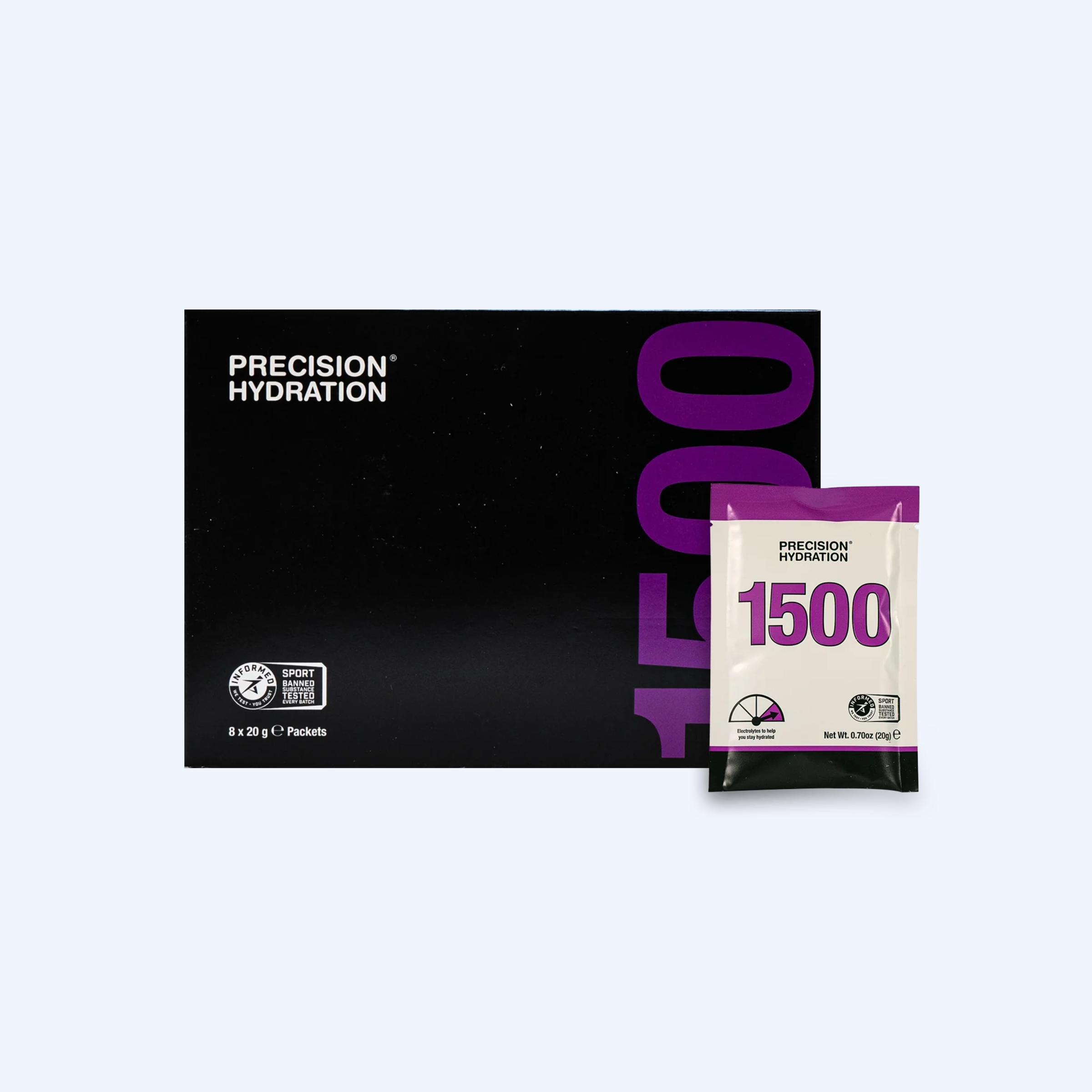 Precision Fuel & Hydration Sportdrank Poeder (8 zakjes x 20g)