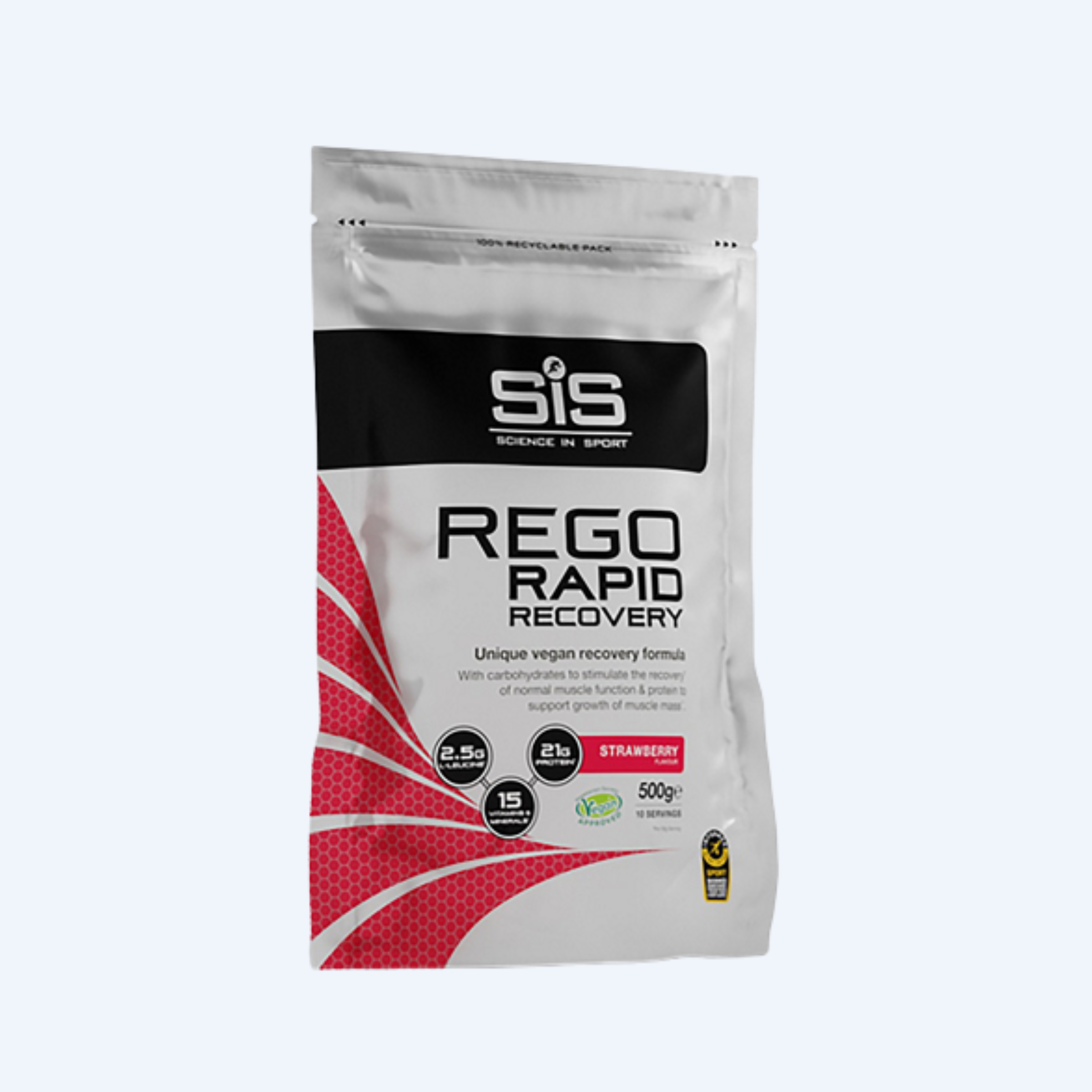 Sis Rego Rapid Recovery Aardbei (500g)