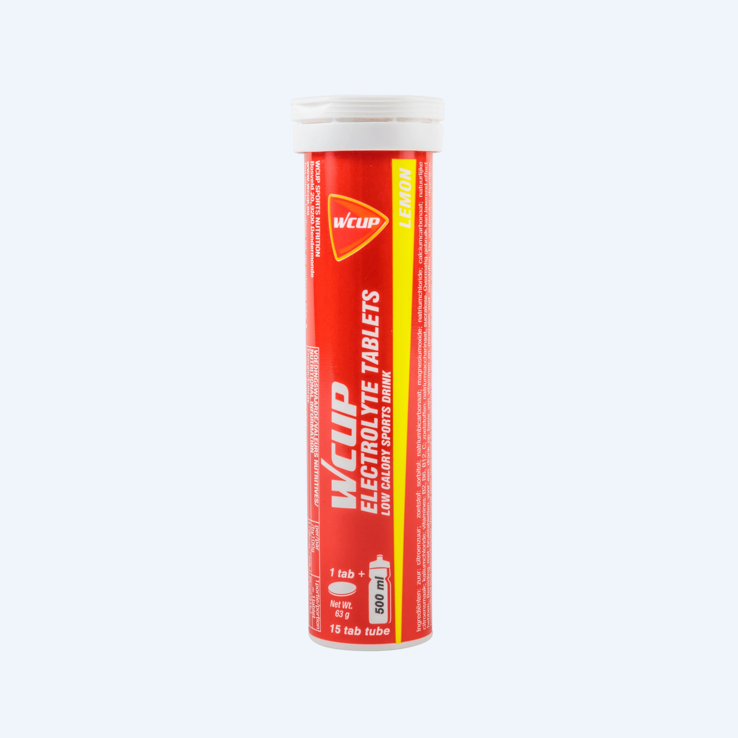 Wcup Electrolyte Tablets Citroen (15 tabletten)
